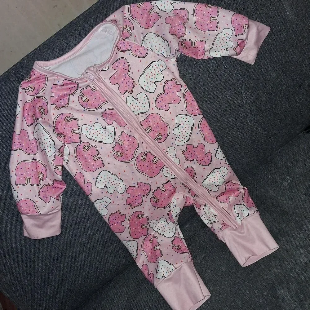 Carter-s Pink Sleepsuits-babygrows